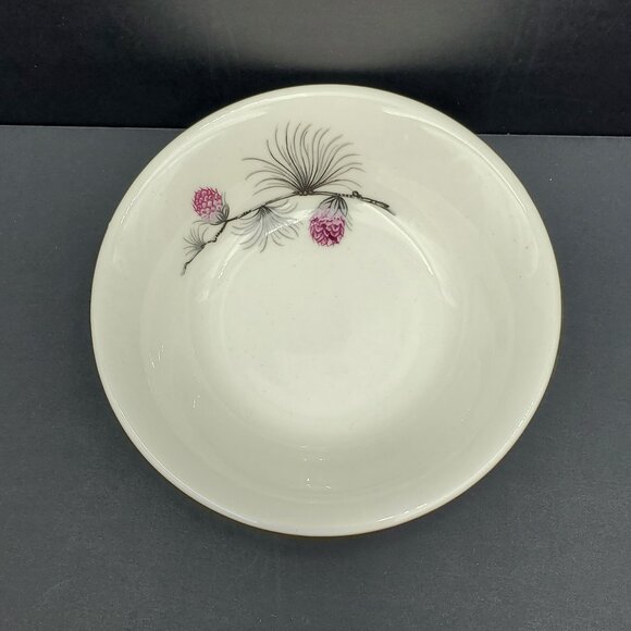 Canonsburg Pottery Allegheny Ware Wild Clover Fruit Dessert Sauce Berry Bowls - Picture 5 of 7